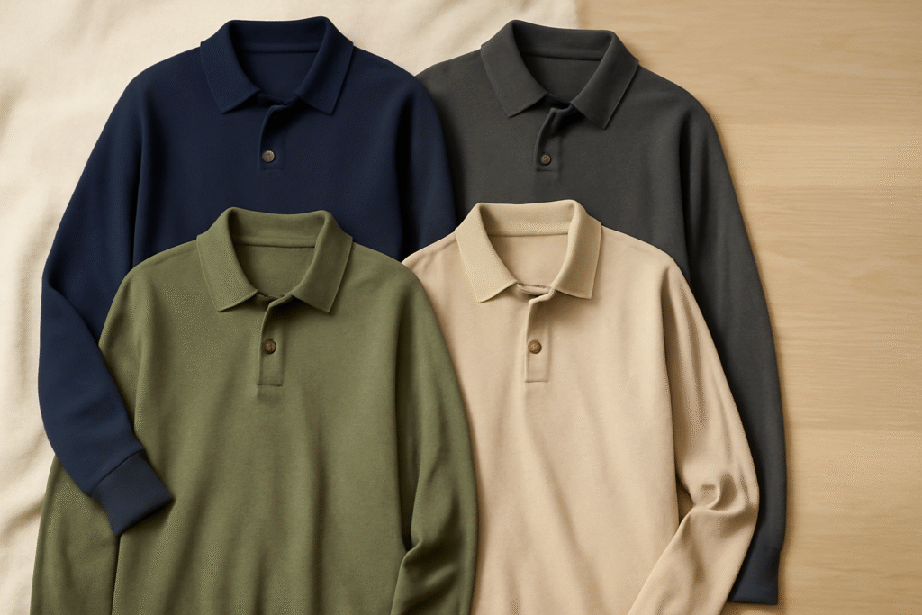 Long Sleeve Polo Shirts