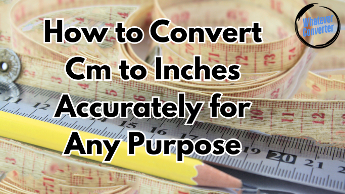 Cm to Inches