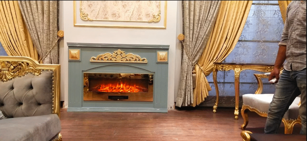 Fireplace in Pakistan