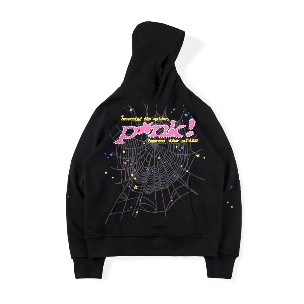 Form Your Pink Spider Hoodie Future