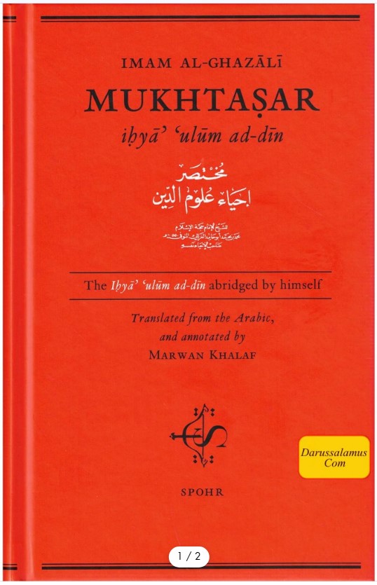 Imam Al-ghazali Mukhtasar Ihya Ulum Ad-din