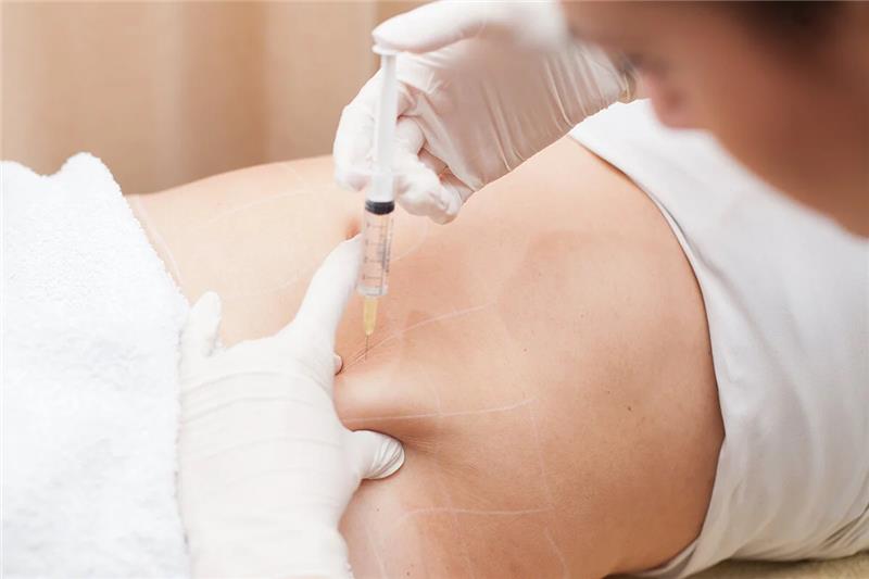 What Areas Can fat-melting injections treat safely?