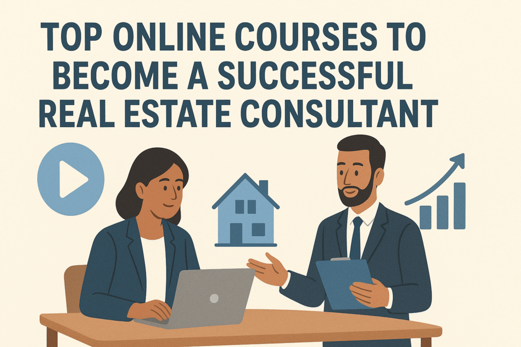 Top Online Courses to Become a Successful Real Estate Consultant