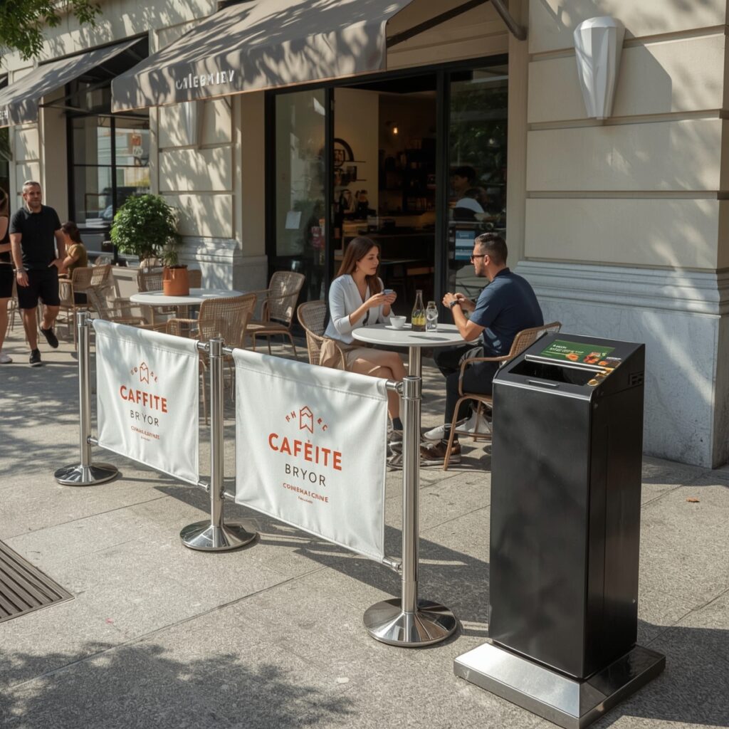 cafe barrier