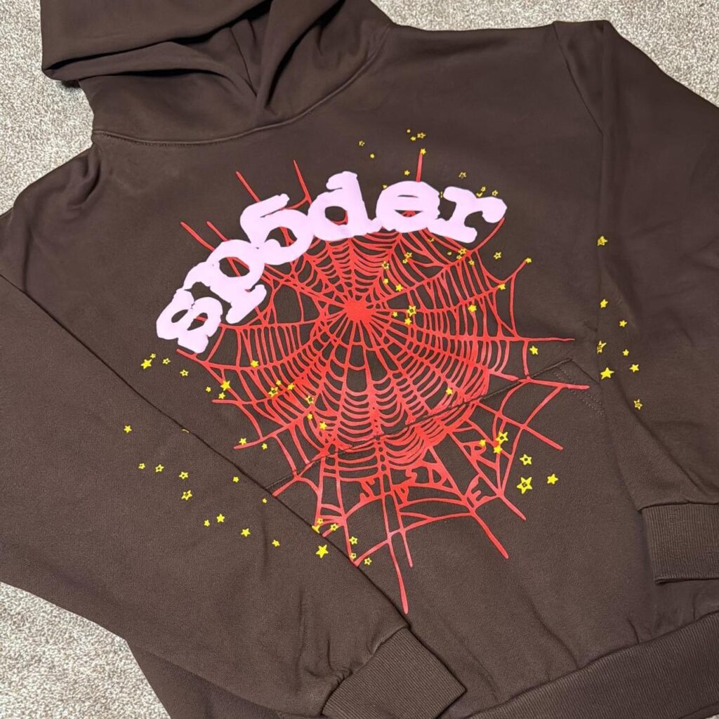 Spider Hoodie for Men – Premium Streetwear Style with Web Graphic Print