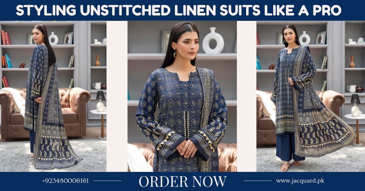 Styling Unstitched Linen Suits Like a Pro - Jacquard Clothing