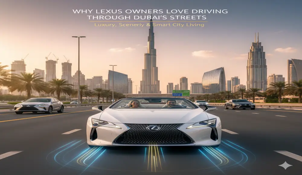 Why Lexus Owners Love Driving Through Dubai’s Streets