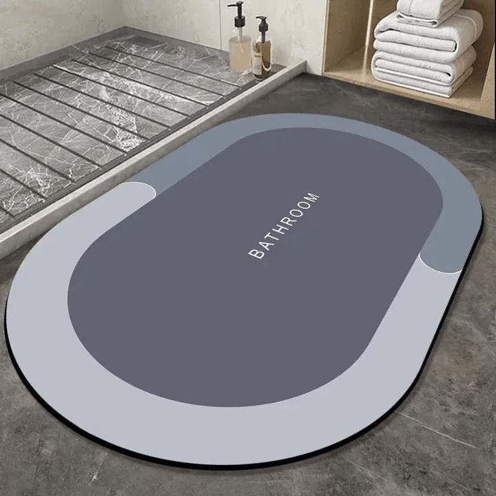 super absorbent bathroom mat